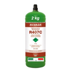Gas R407C Refrigerante bombola da 2 kg ricarica