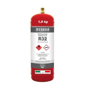 Gas R32 Refrigerante bombola da 1,8 kg ricarica