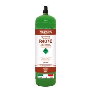 Gas R407C Refrigerante bombola da 1 lt ricarica