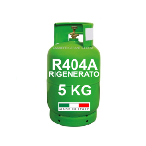 Gas R404A rigenerato Refrigerante bombola da 5 kg
